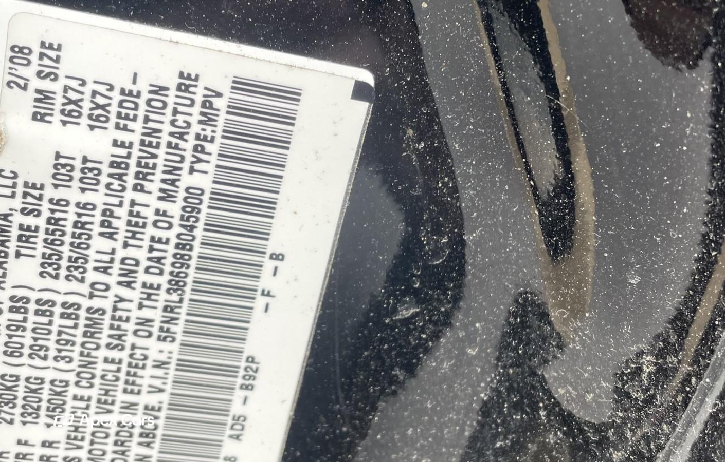 Honda Odyssey 2008