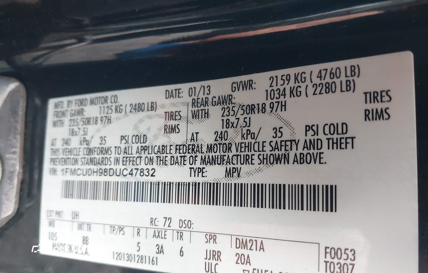 Ford Escape 2013