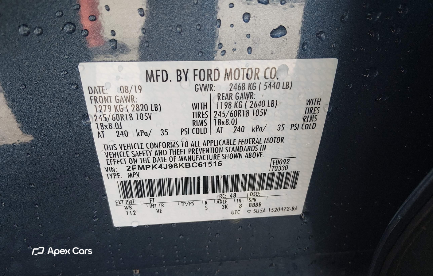 Ford Edge 2019