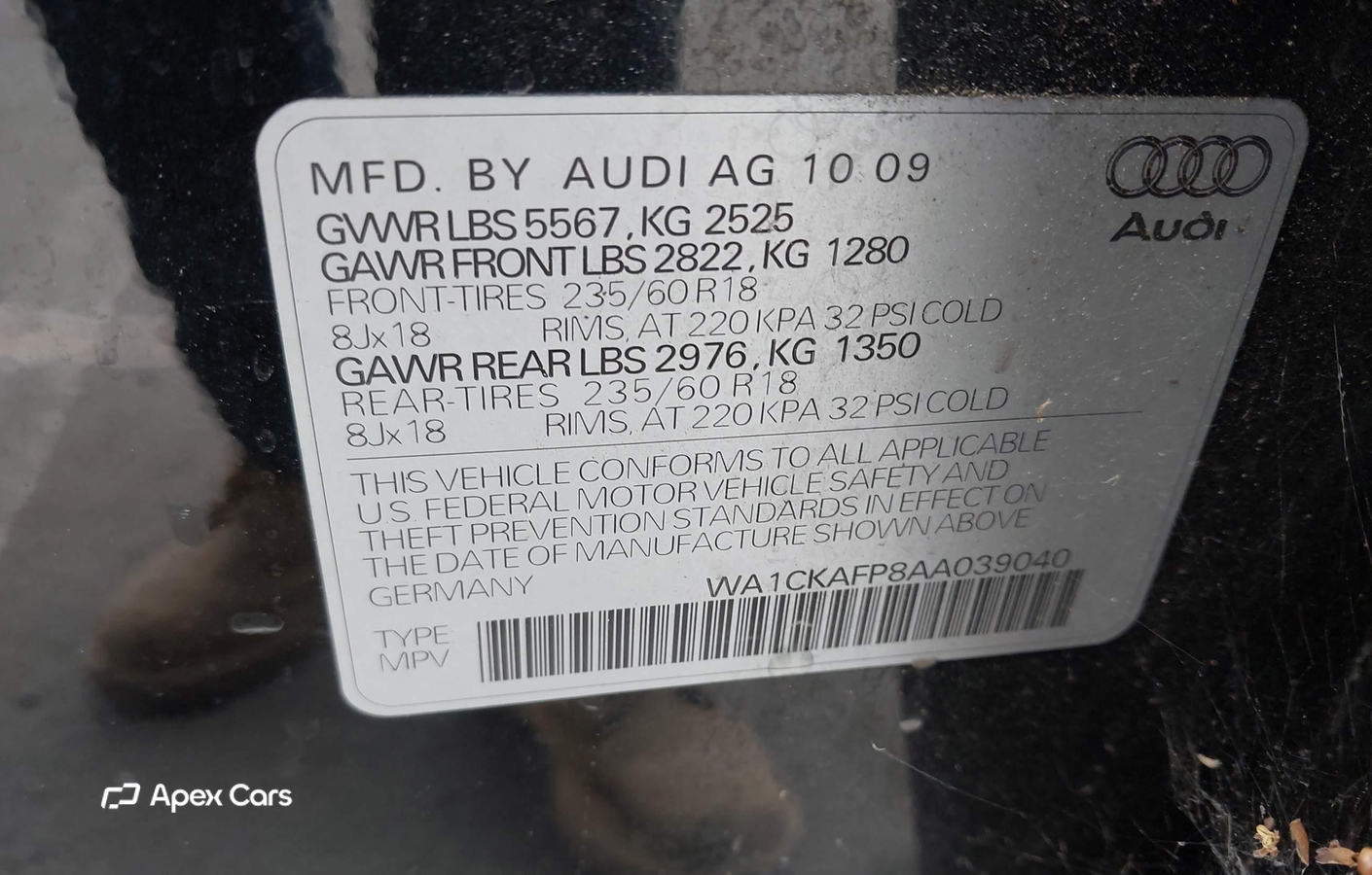 Audi Q5 2010