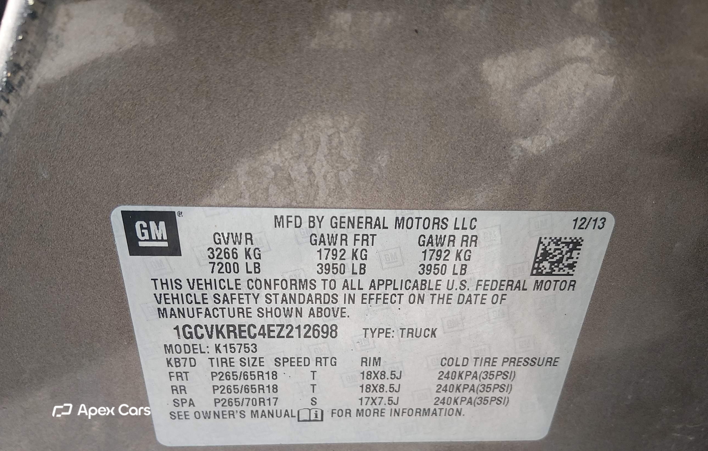 Chevrolet Silverado 2014