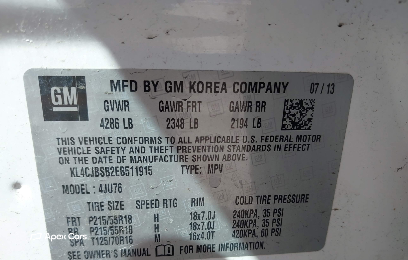 Buick Encore 2014