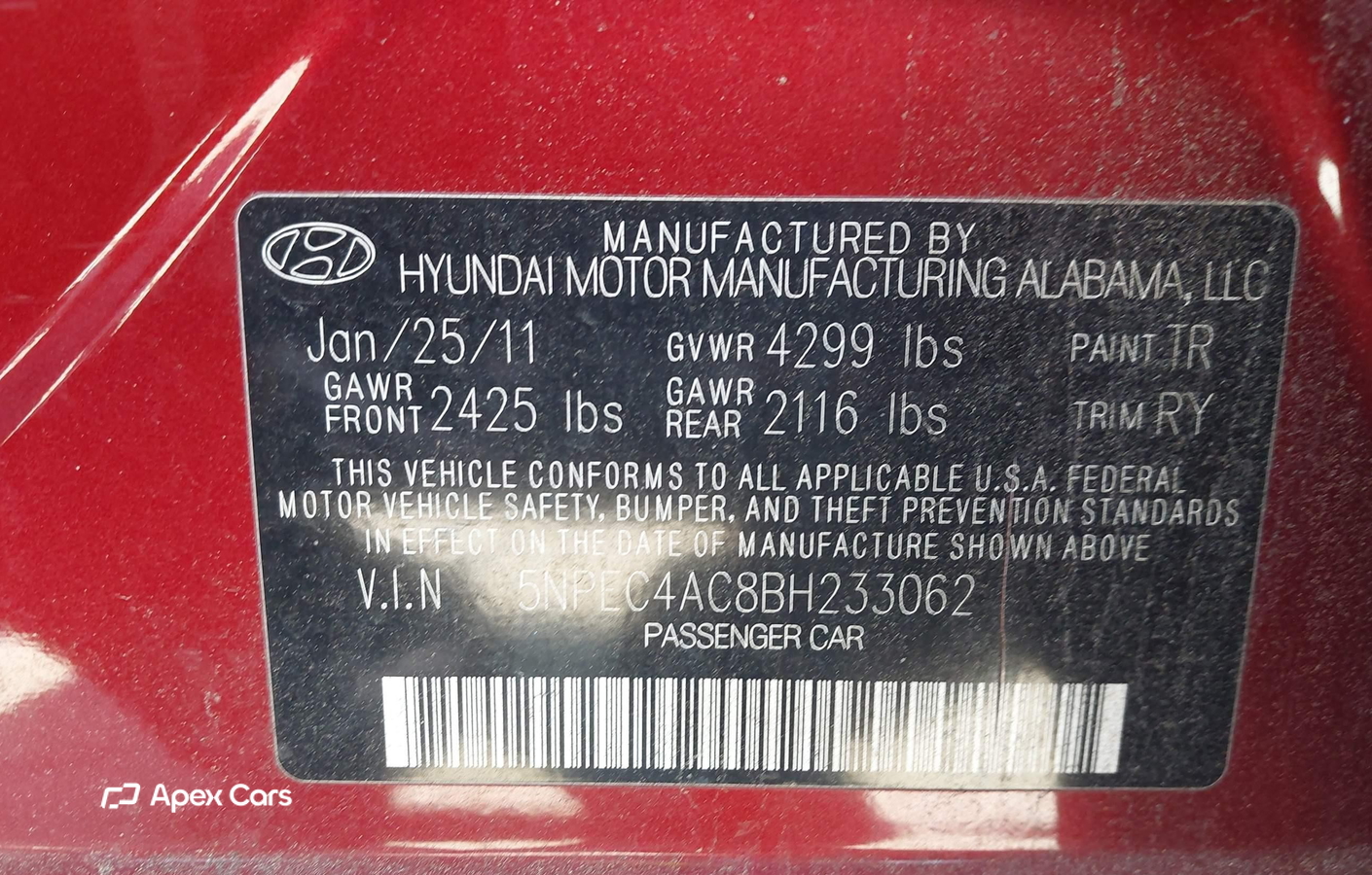Hyundai Sonata 2011