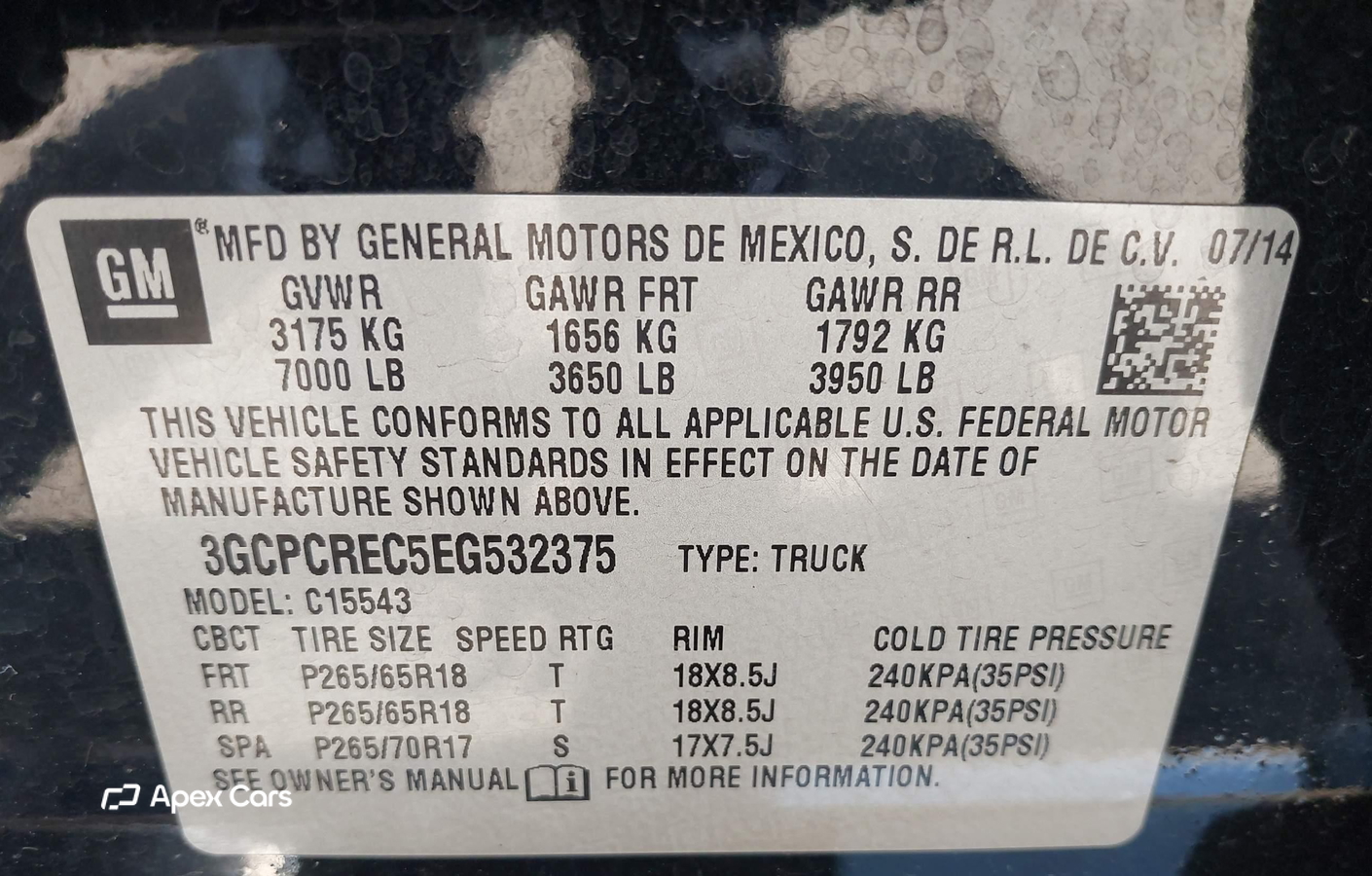 Chevrolet Silverado 2014