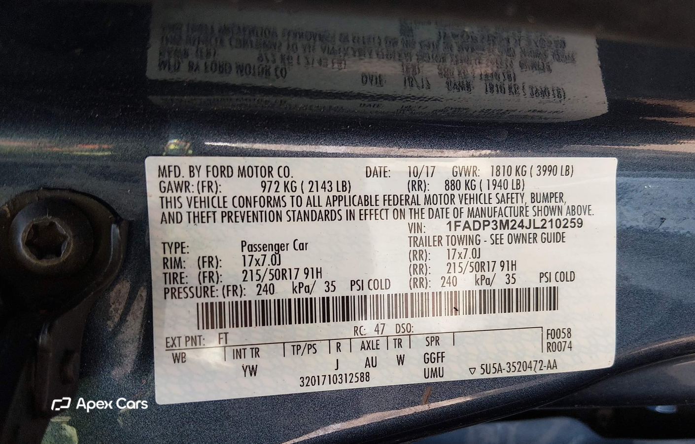 Ford Focus 2018