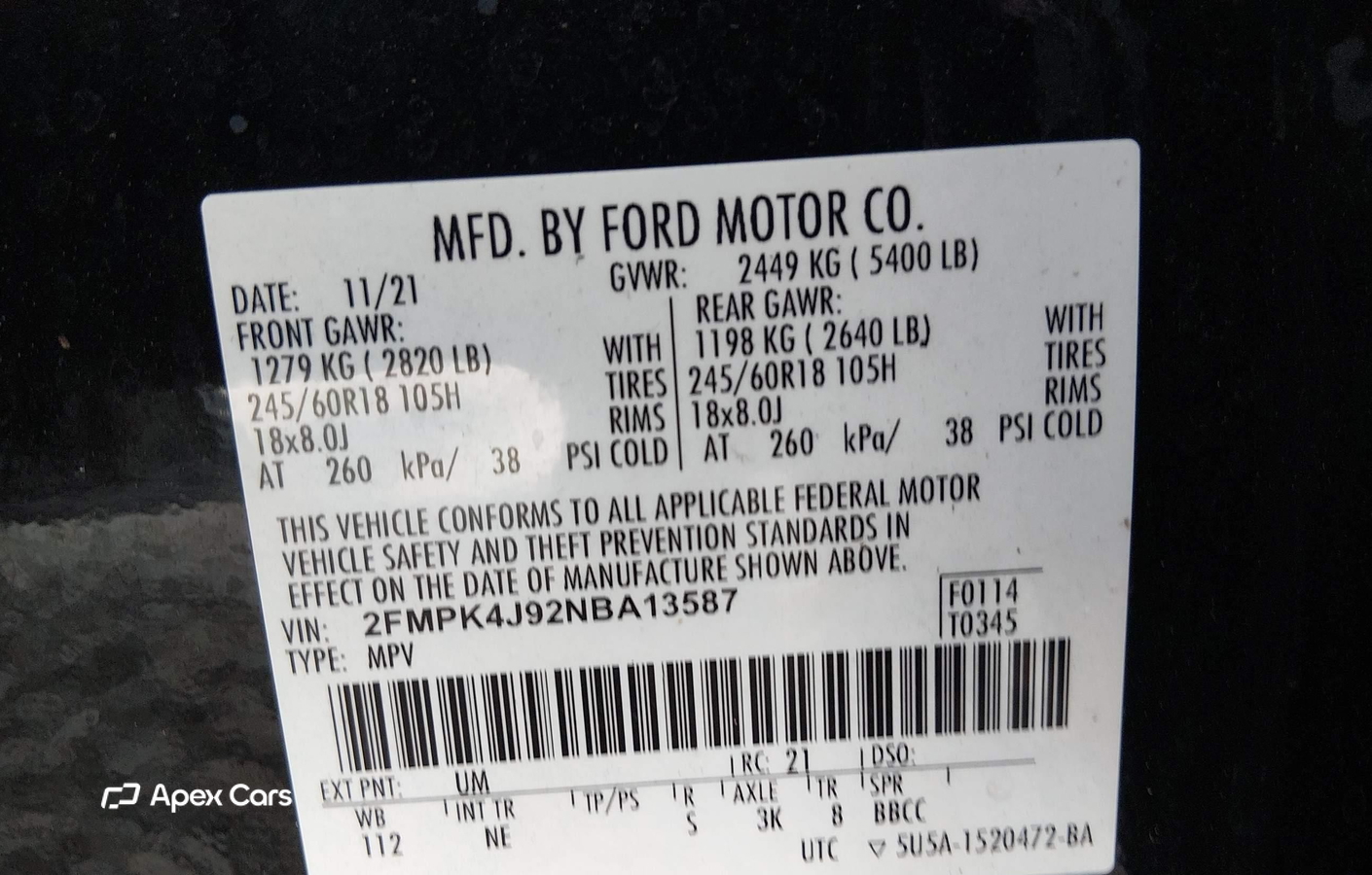 Ford Edge 2022