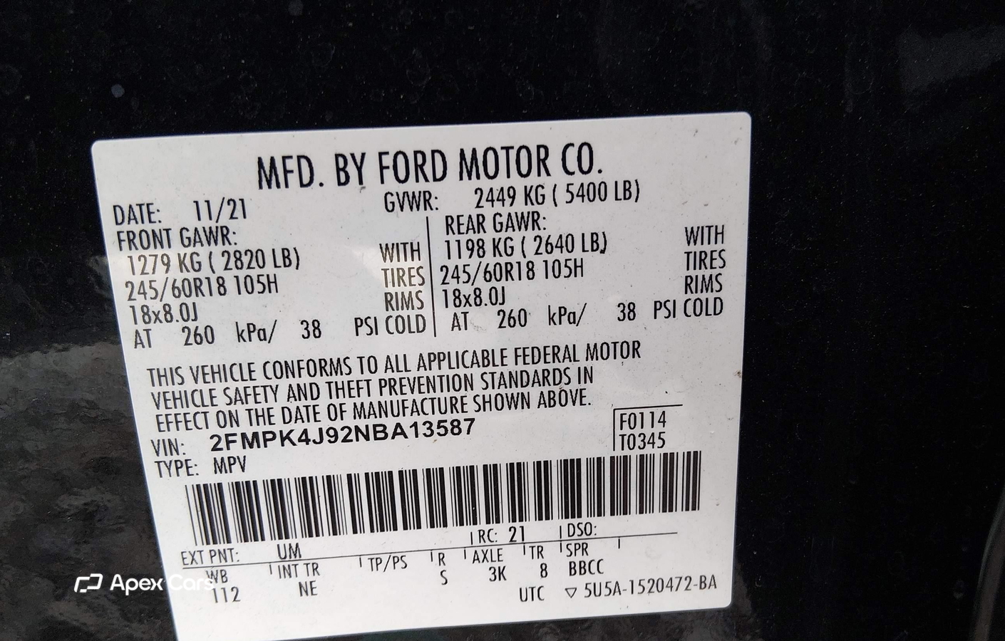 Ford Edge 2022