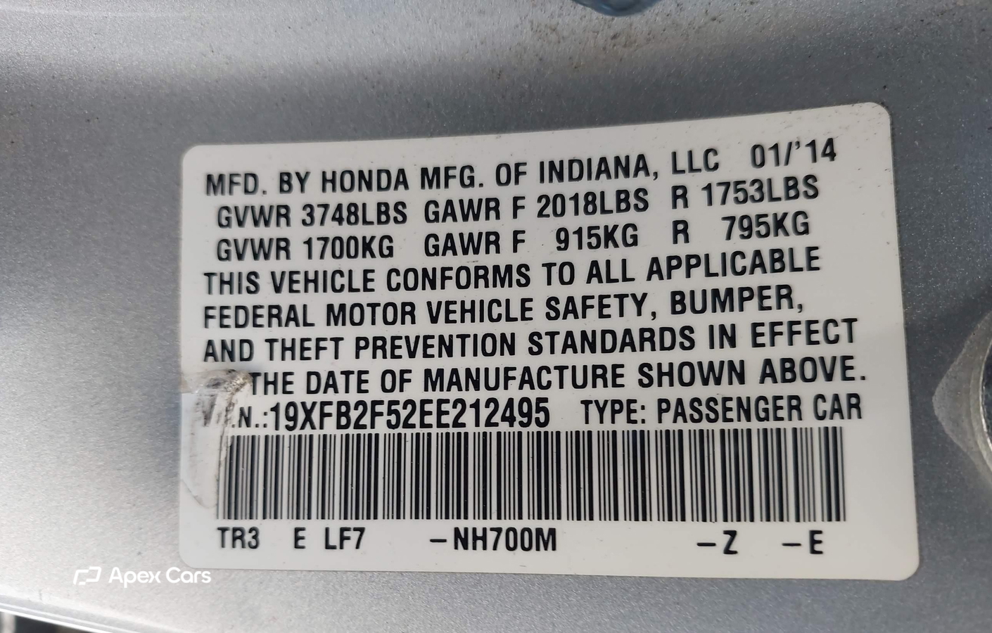 Honda Civic 2014