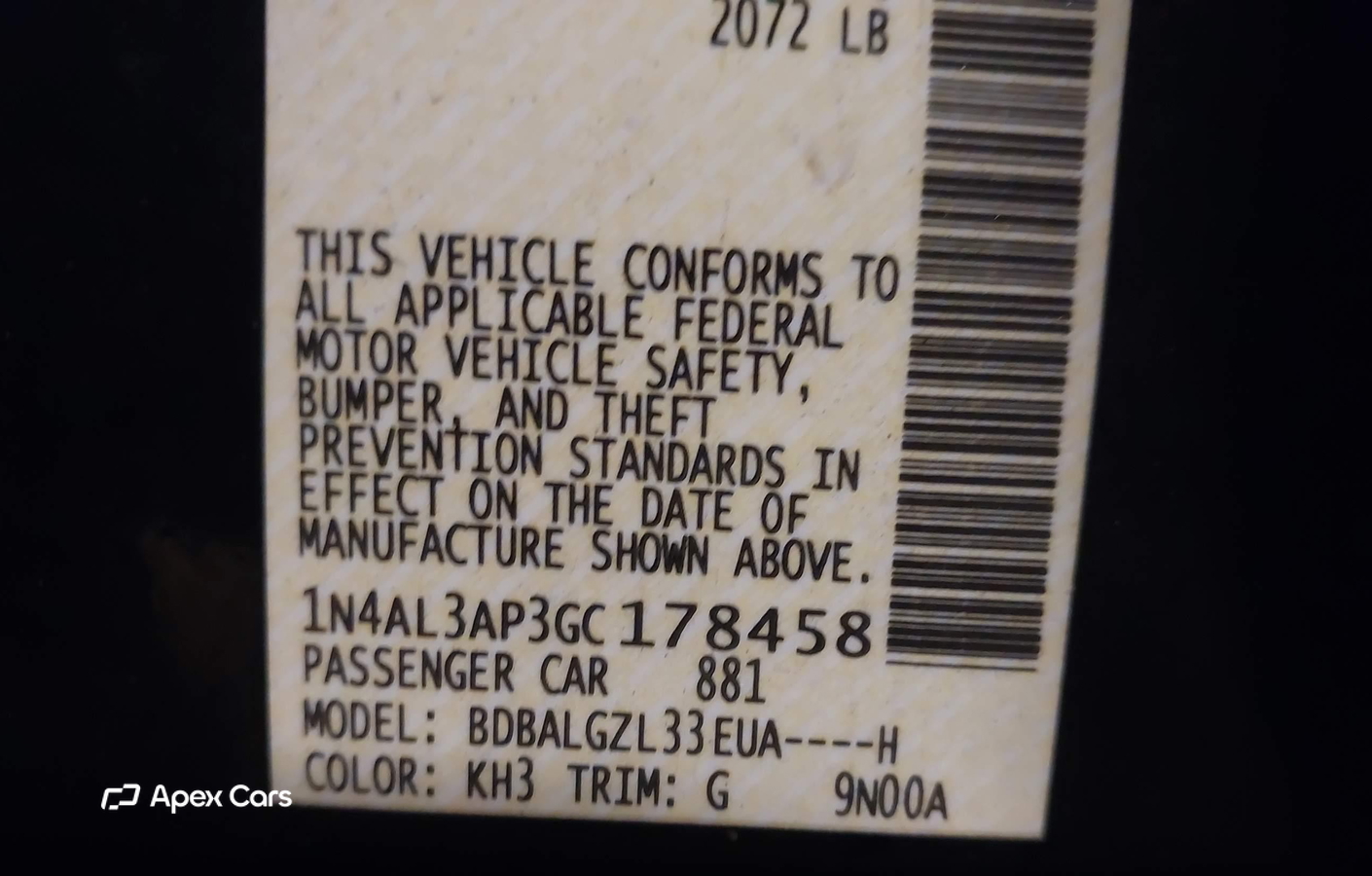 Nissan Altima 2016