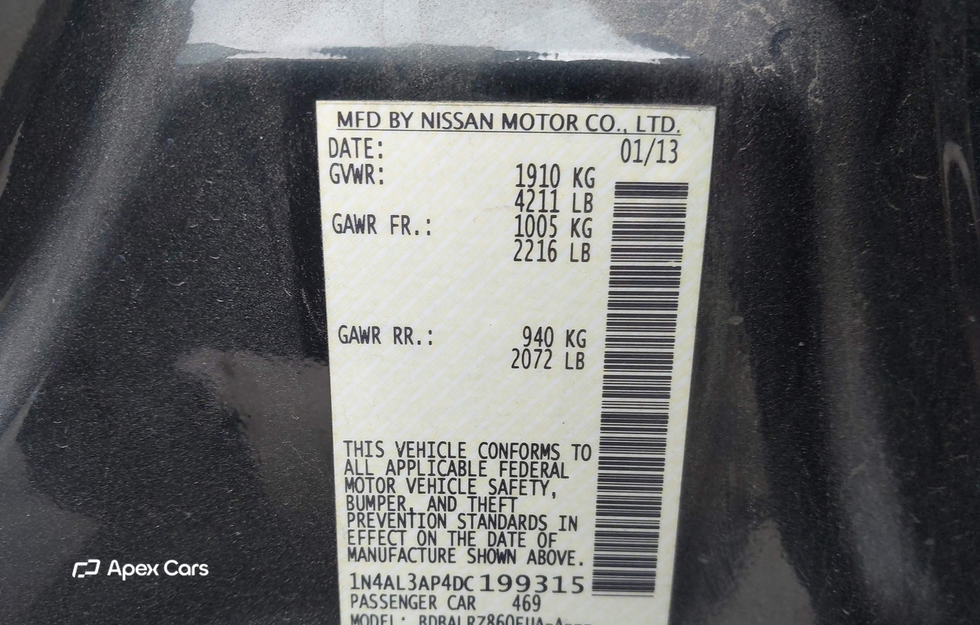 Nissan Altima 2013