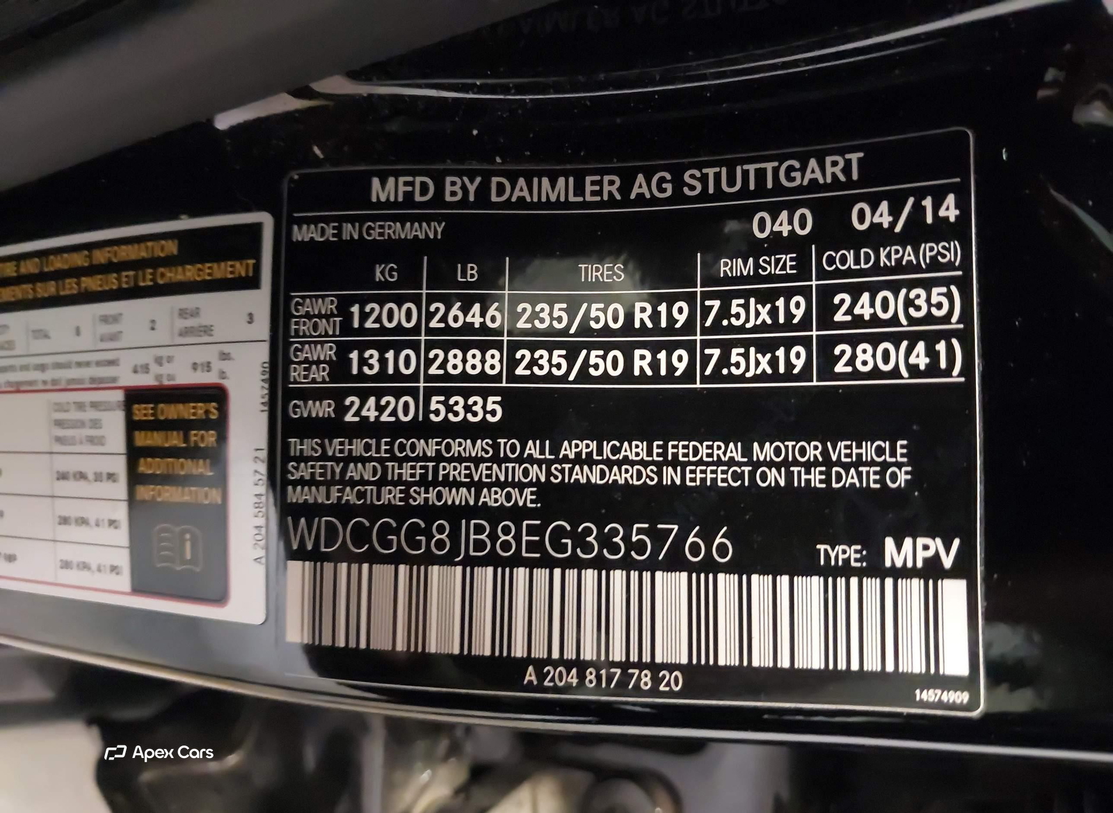 Mercedes-Benz GLK-klasse 2014