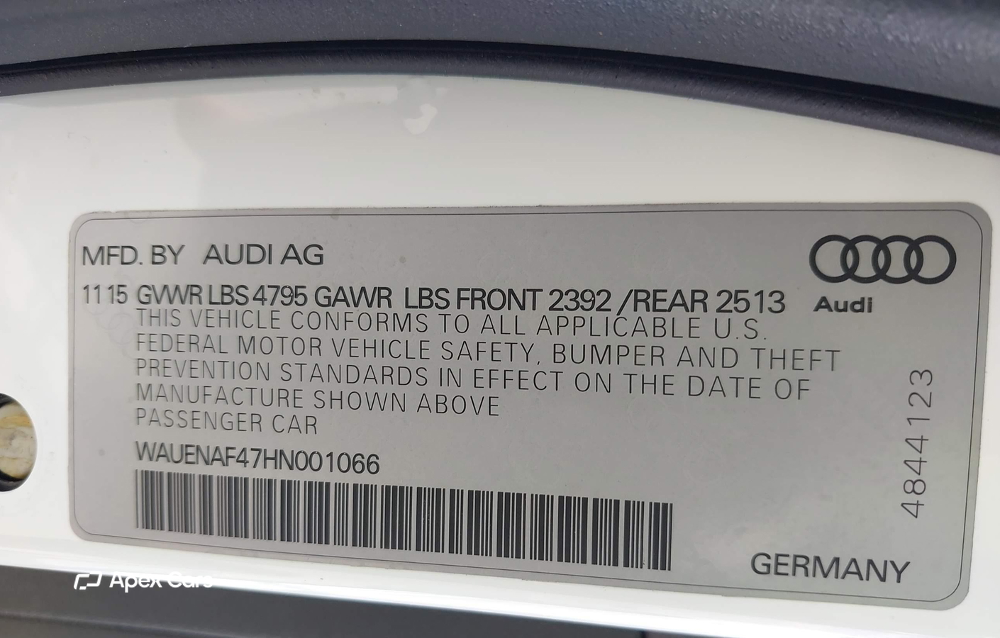 Audi A4 2017