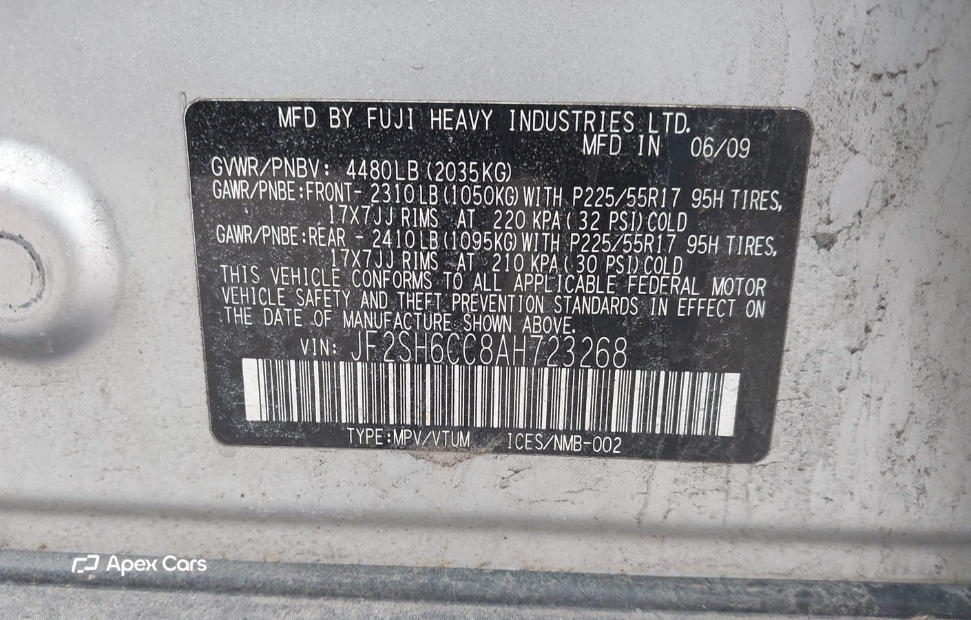 Subaru Forester 2010
