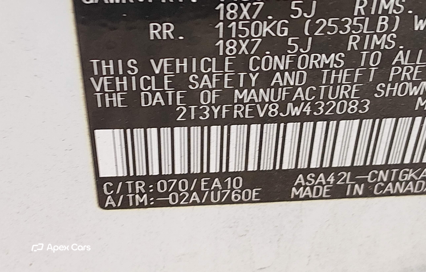 Toyota RAV 4 2018