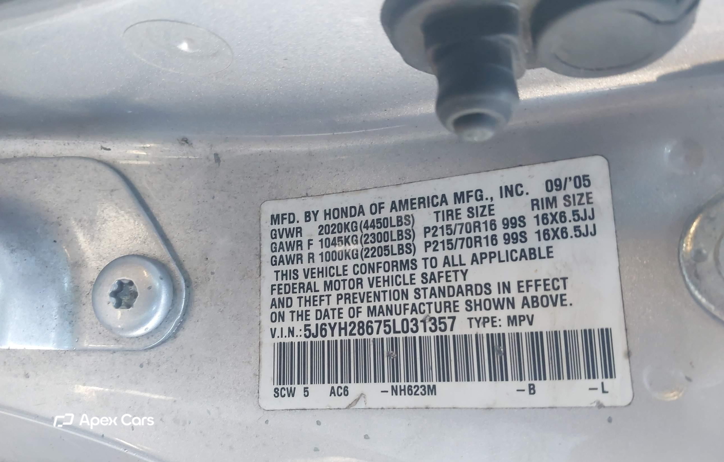 Honda Element 2005