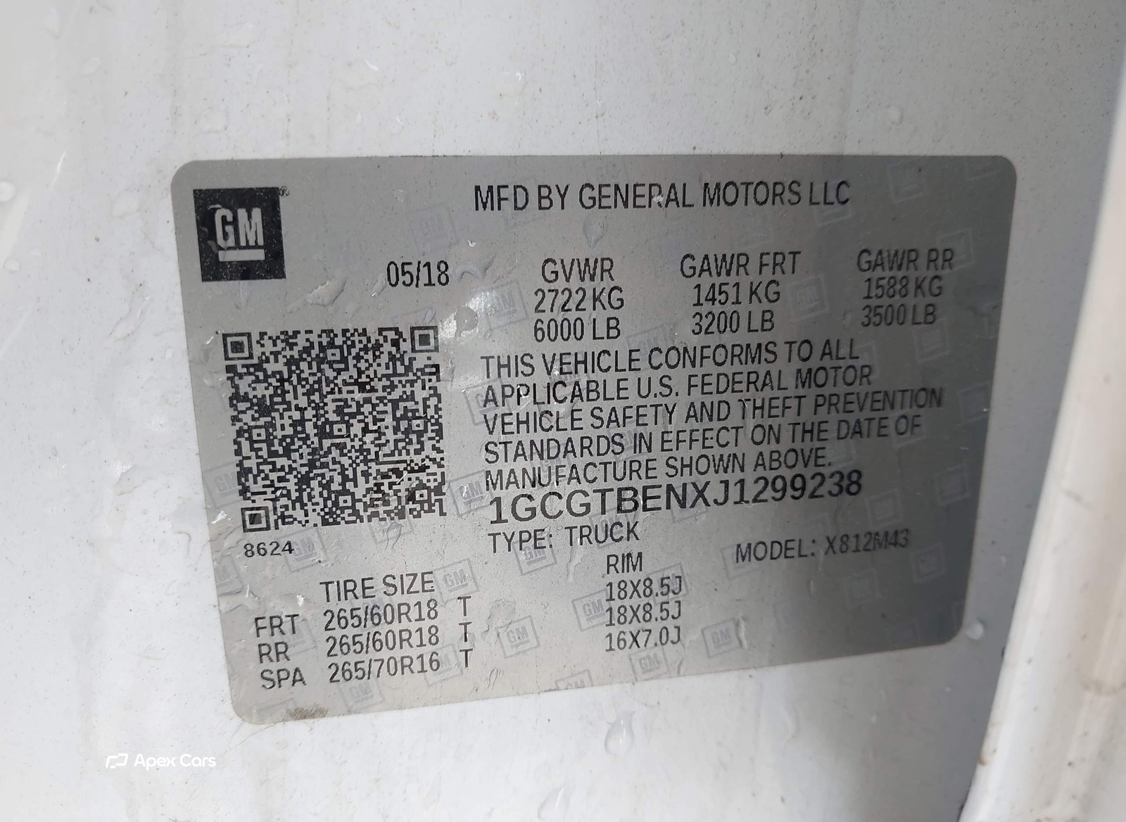 Chevrolet Colorado 2018