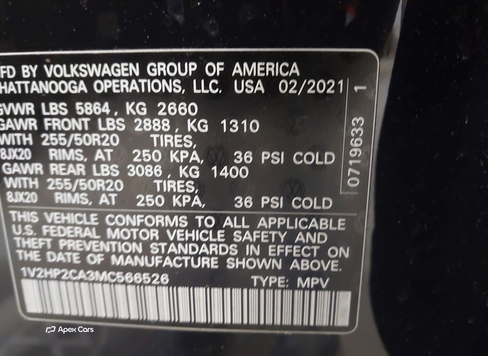 Volkswagen Atlas 2021