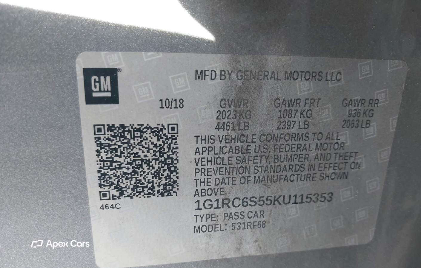 Chevrolet Volt 2019