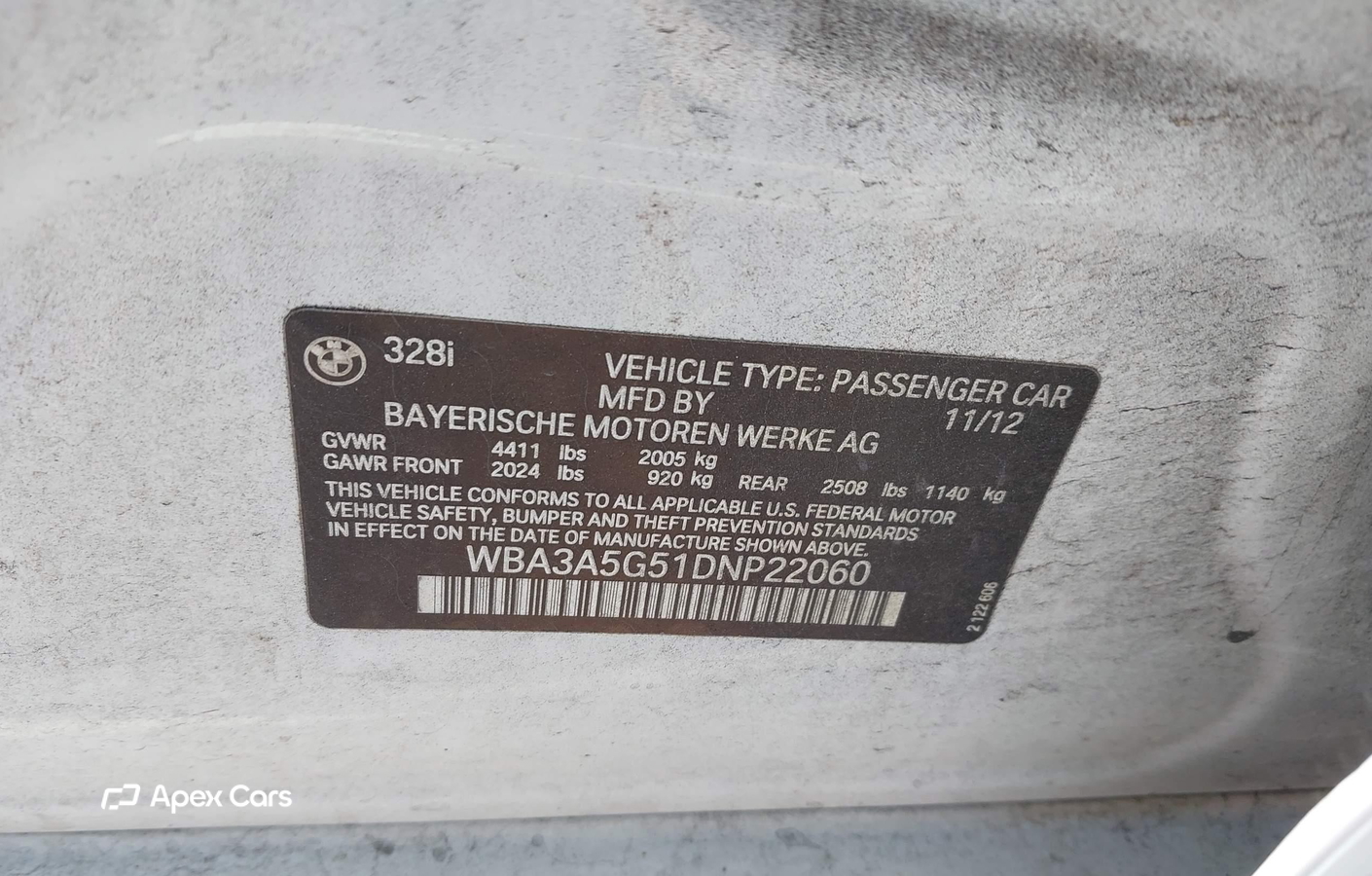 BMW Series 3 2013