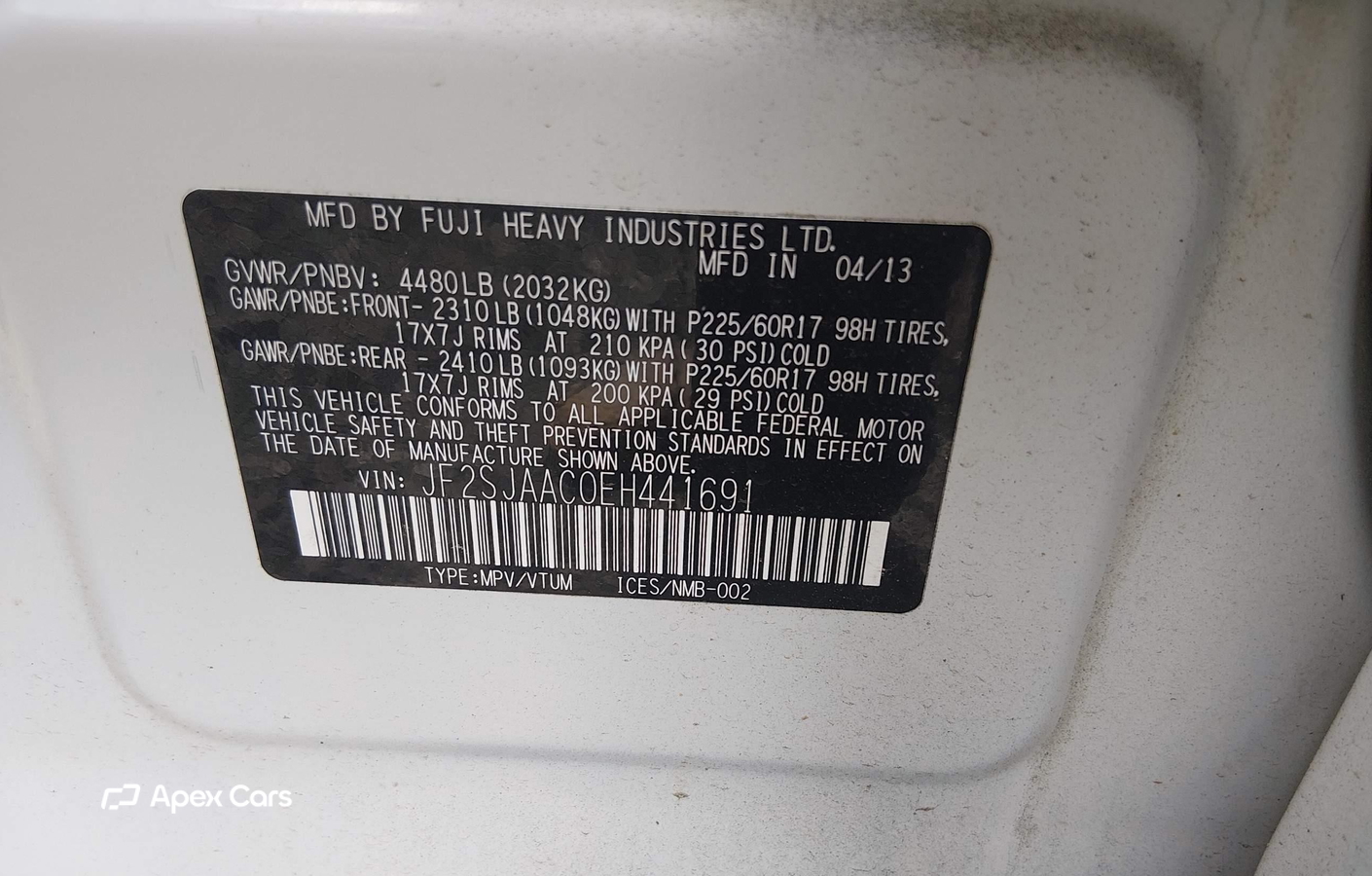 Subaru Forester 2014