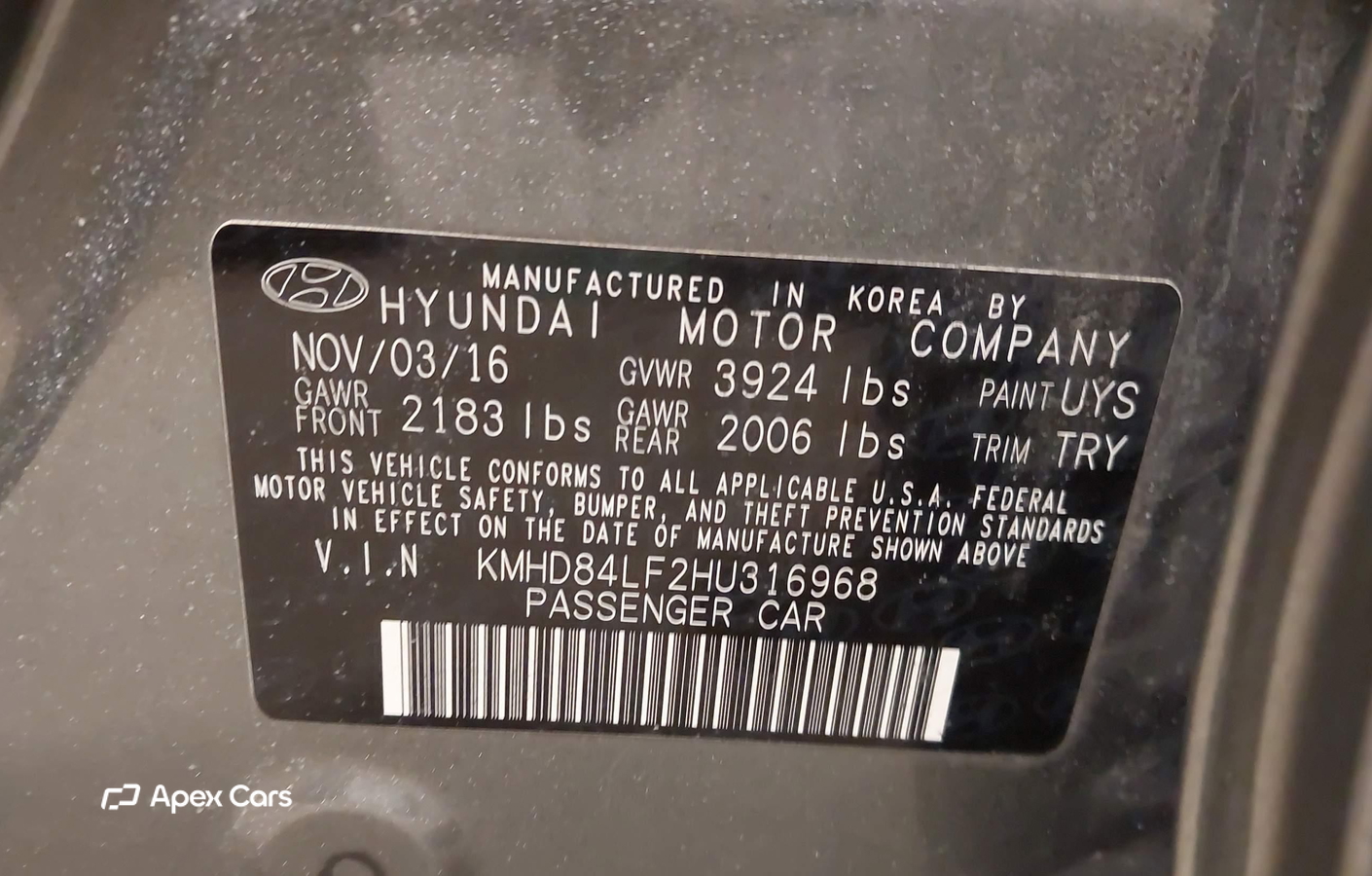 Hyundai Elantra 2017