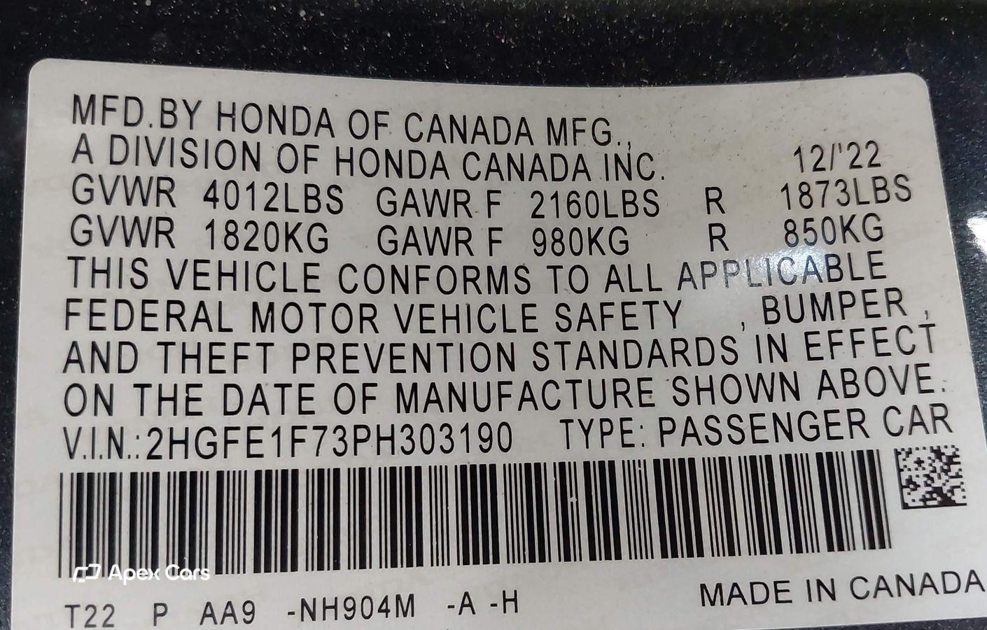 Honda Civic 2023