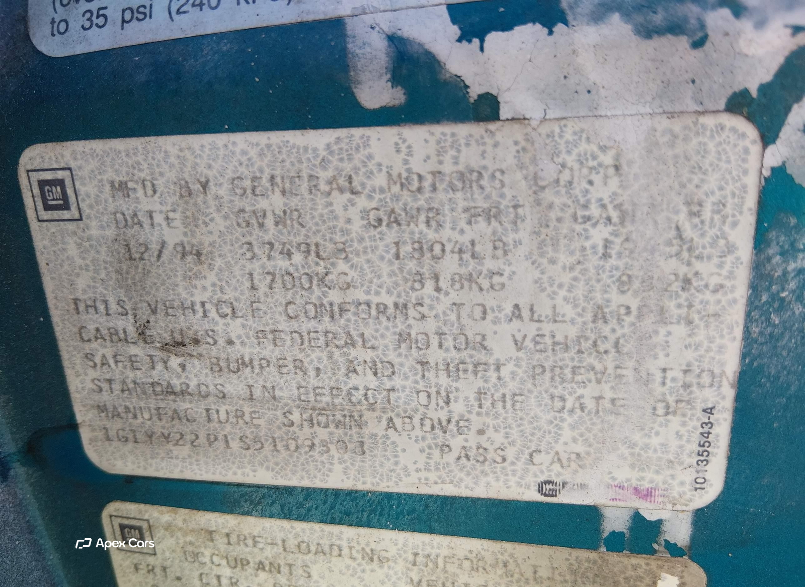 Chevrolet Corvette 1995