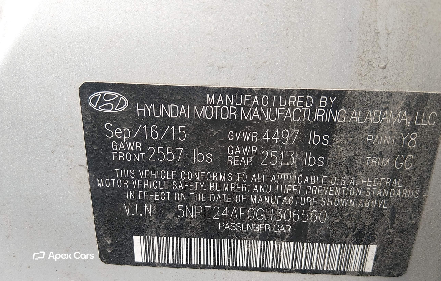 Hyundai Sonata 2016