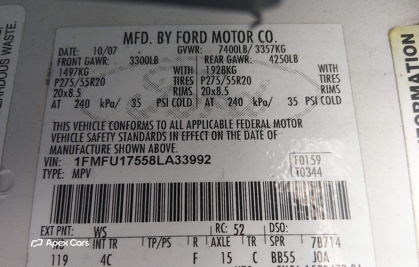 Ford Expedition 2008
