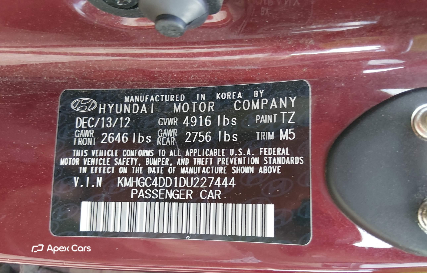 Hyundai Genesis 2013