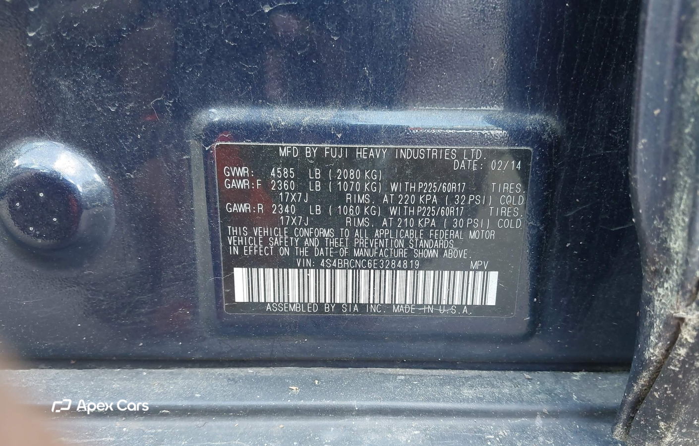 Subaru Outback 2014