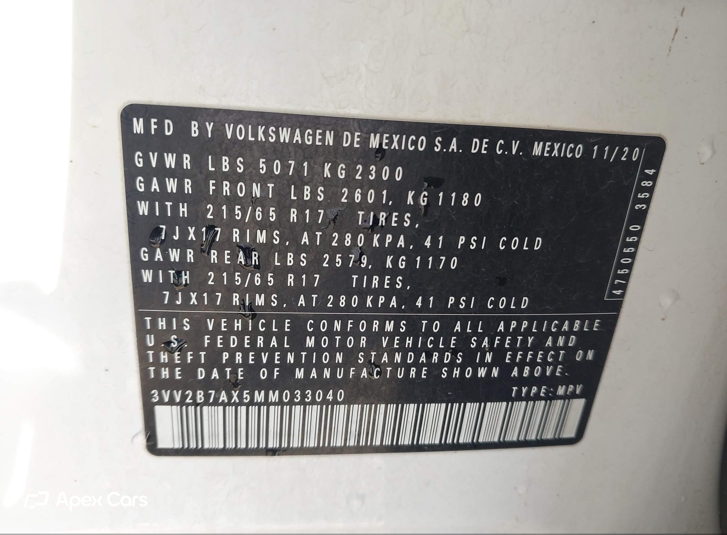 Volkswagen Tiguan 2021