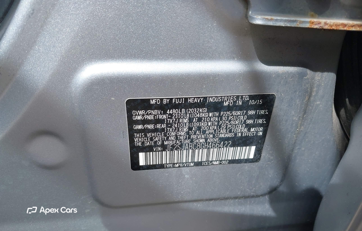 Subaru Forester 2016