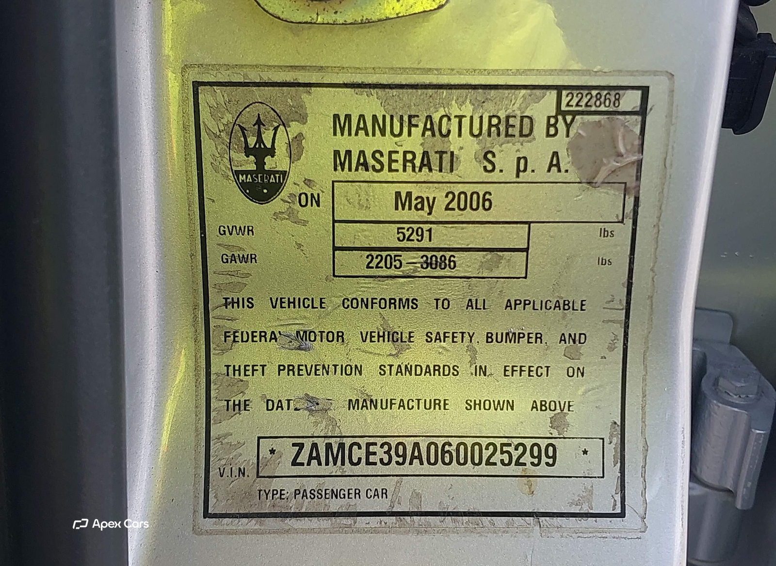 Maserati Quattroporte 2006