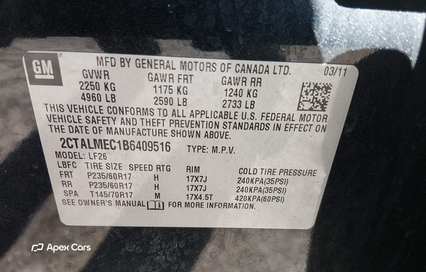 GMC Terrain 2011