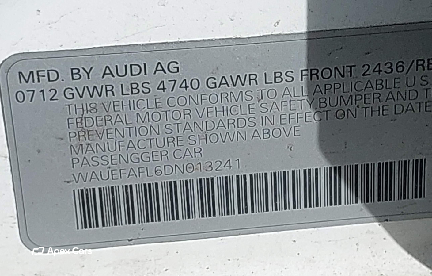 Audi A4 2013