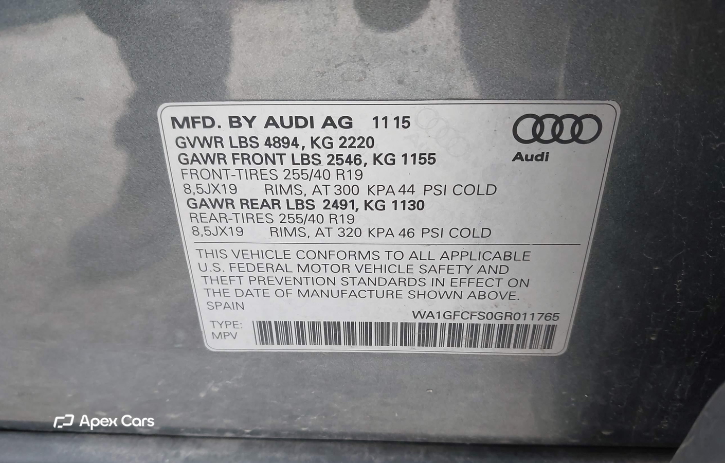 Audi Q3 2016