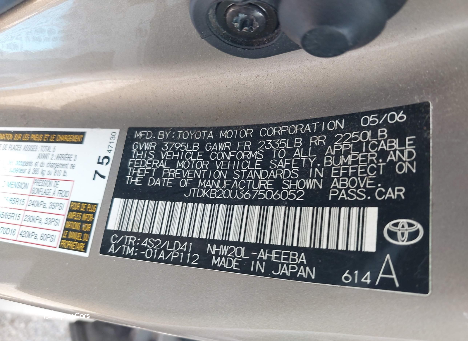 Toyota Prius 2006