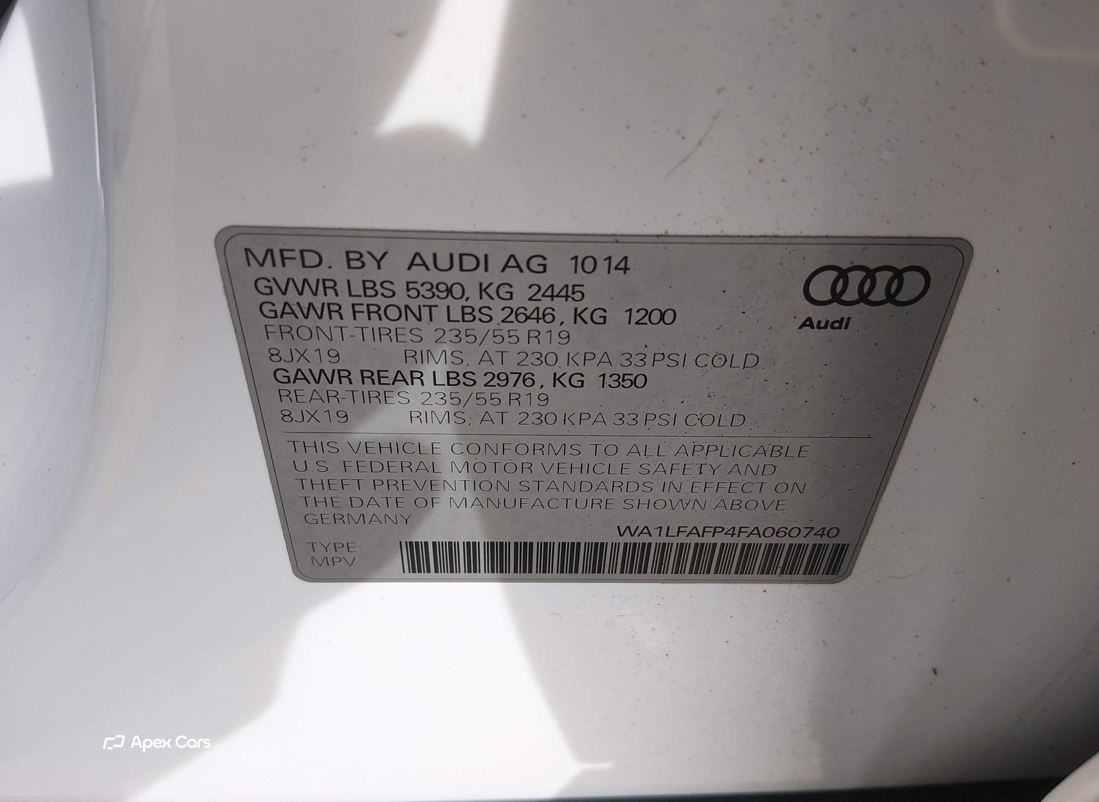 Audi Q5 2015