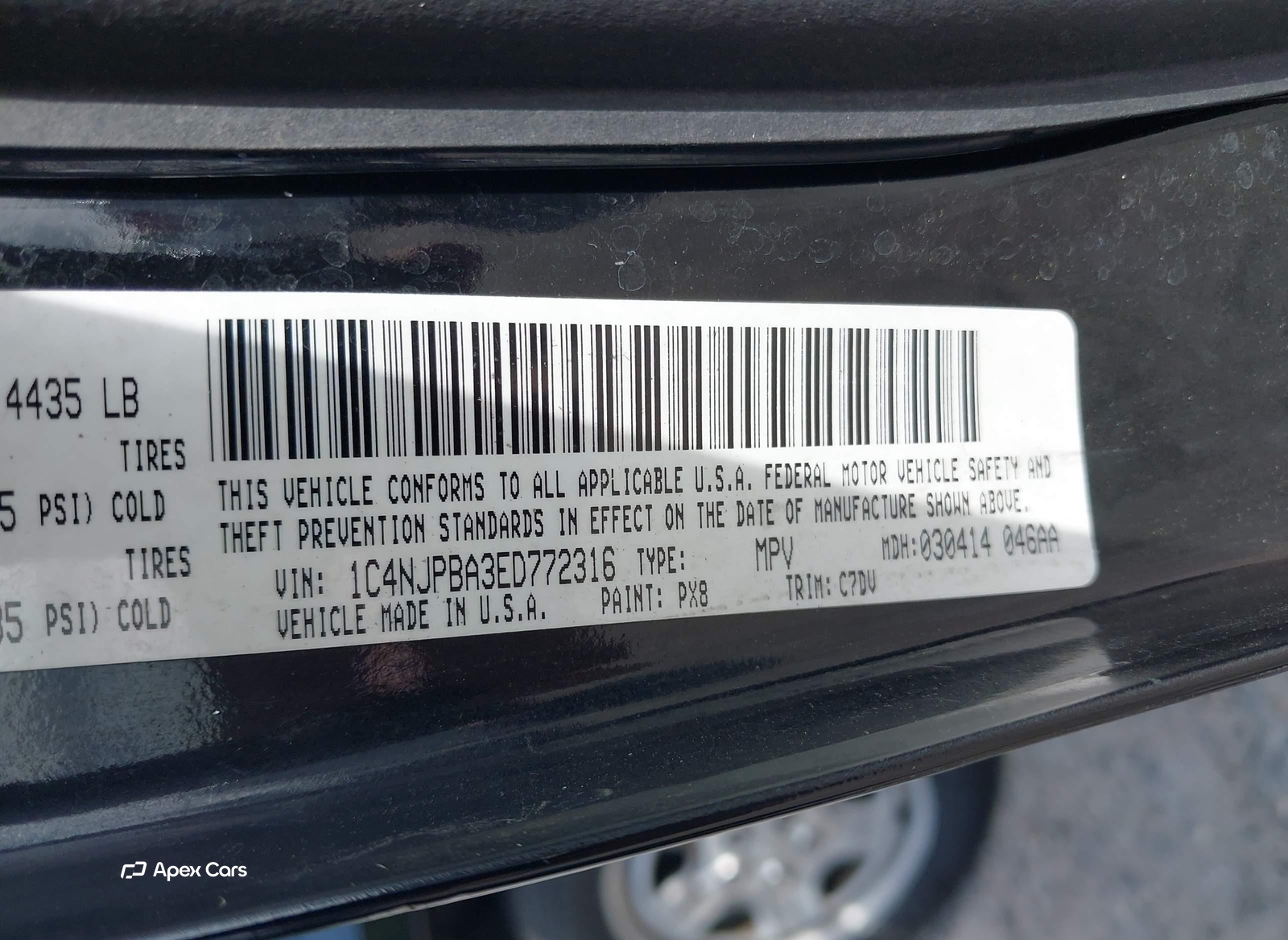 Jeep Liberty (Patriot) 2014