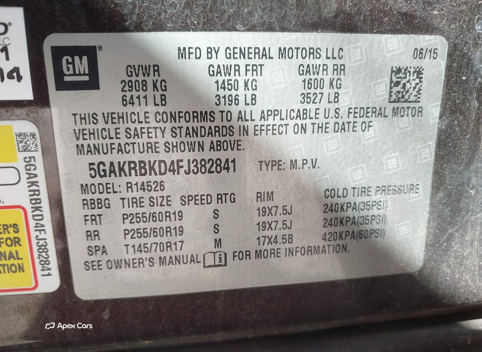 Buick Enclave 2015