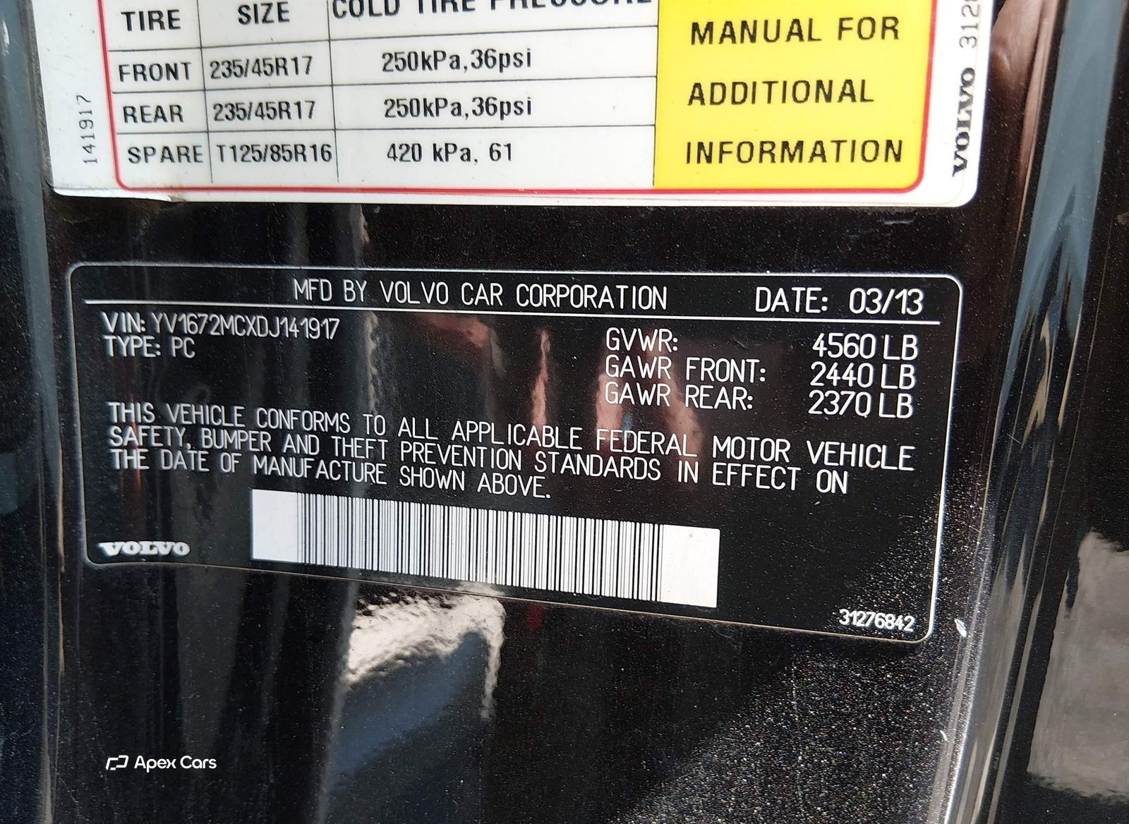 Volvo C70 2013