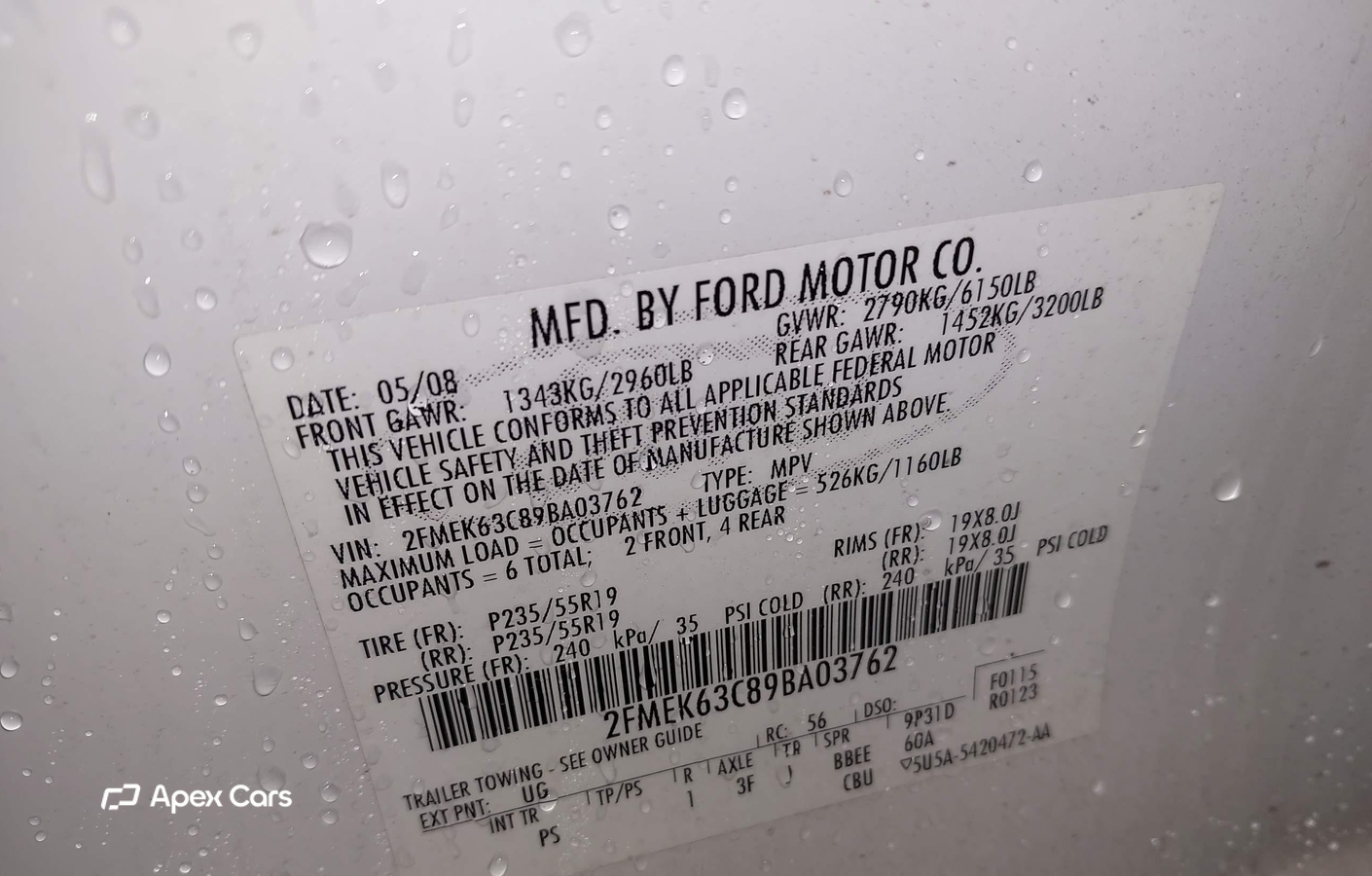 Ford Flex 2009