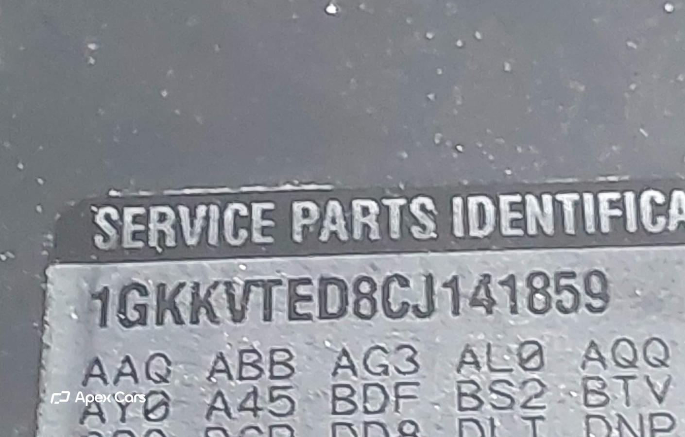 GMC Acadia 2012