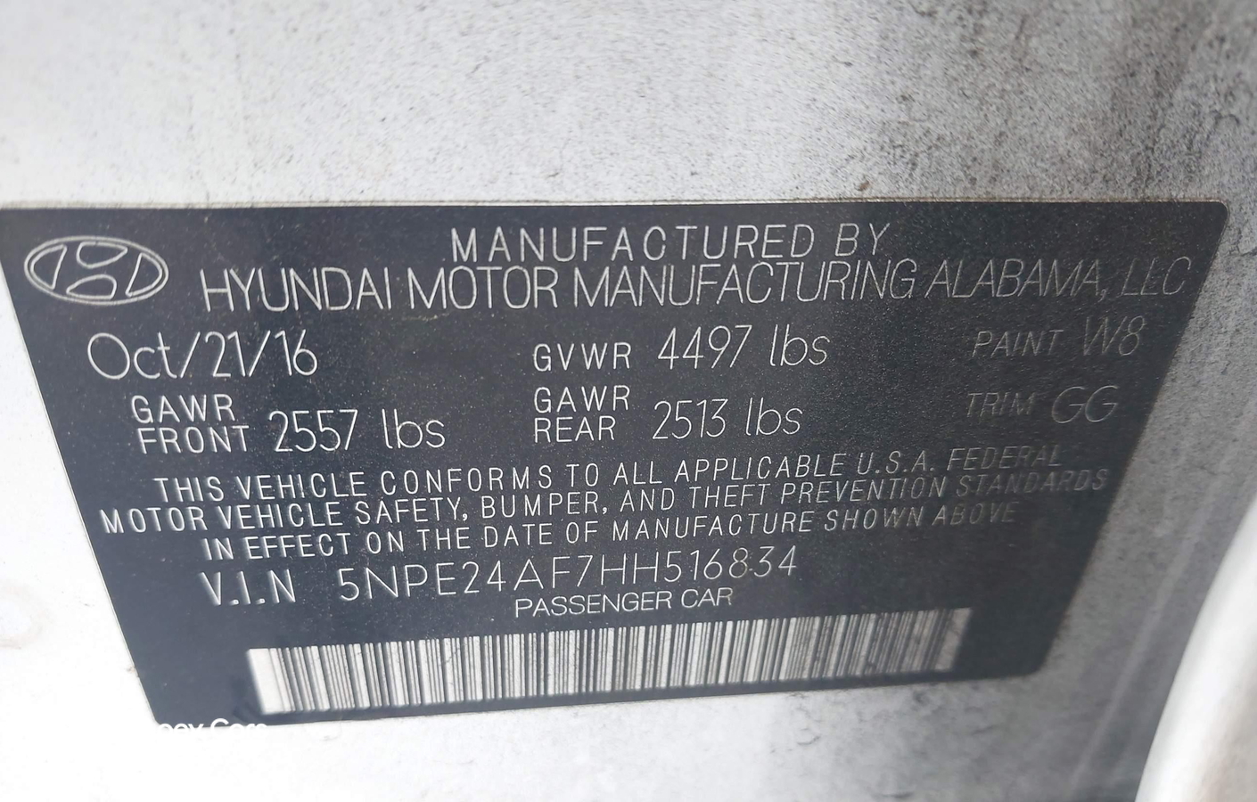 Hyundai Sonata 2017
