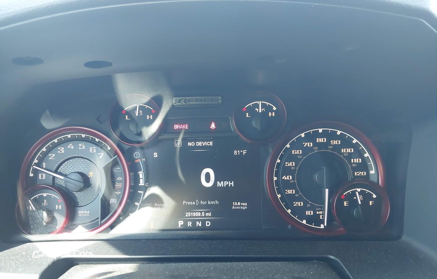 RAM 1500 2017
