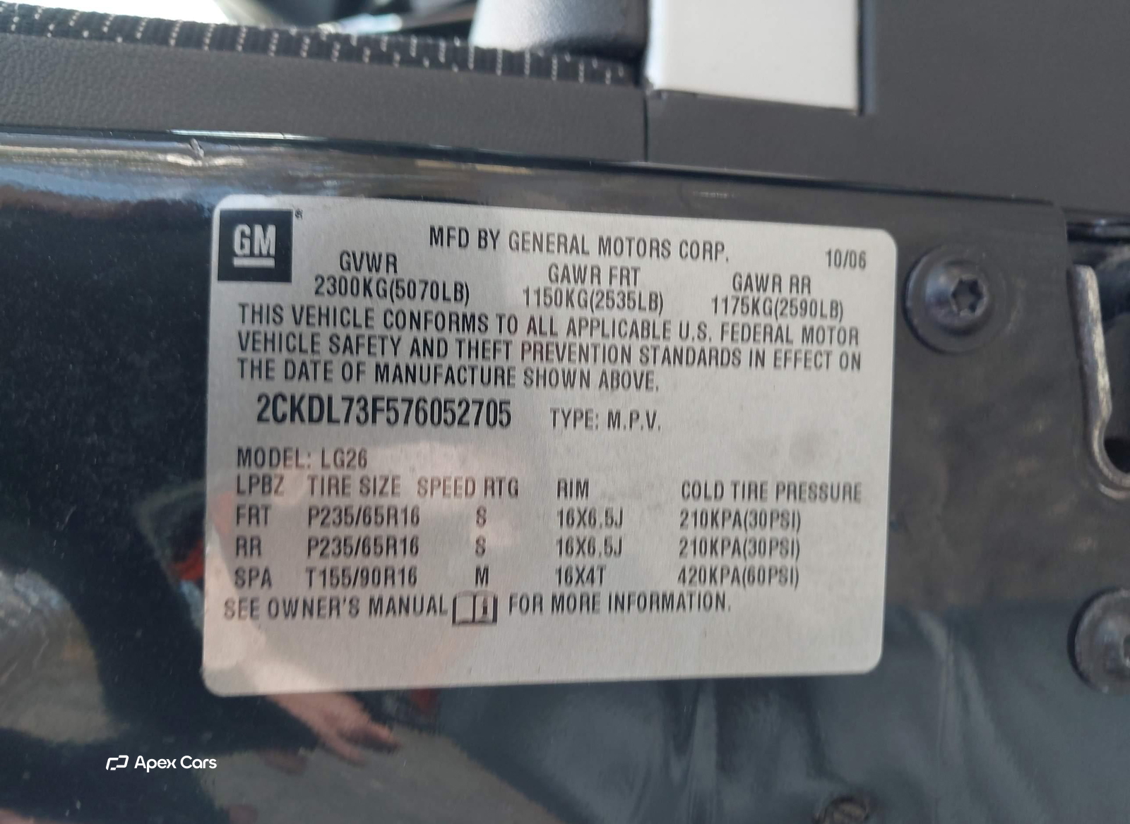 Pontiac Torrent 2007