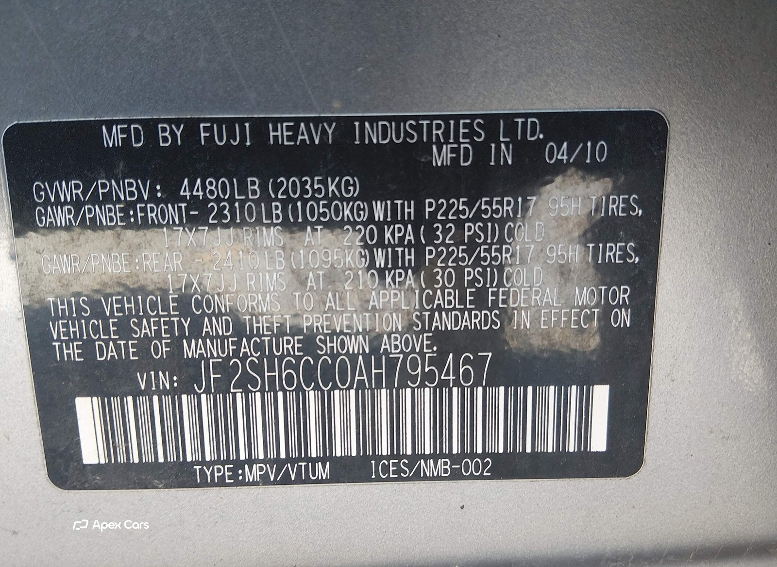 Subaru Forester 2010