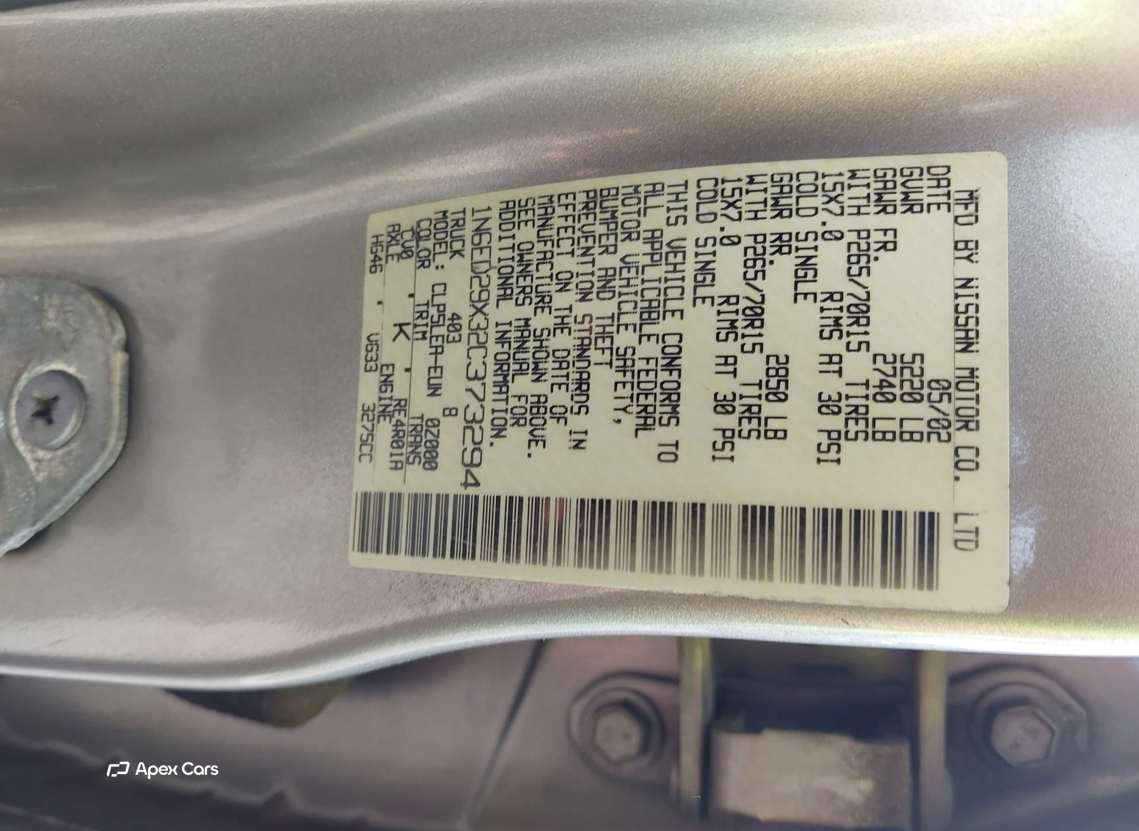 Nissan Navara (Frontier) 2002