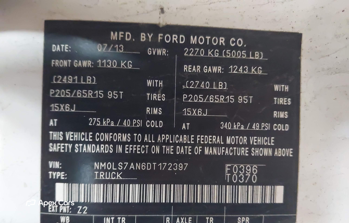 Ford Transit 2013